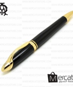 قلم ماركة دانهل بشكل مميز وأنيق أسود & ذهبي