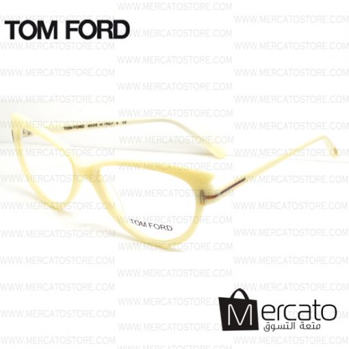 نظارة نسائية توم فورد باللون الأبيض