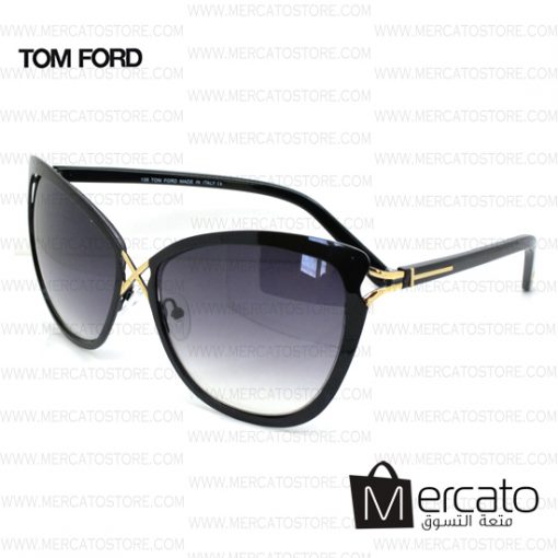 نظارة نسائية توم فورد مميزة باللون الأسود