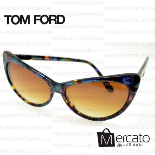 نظارة نسائية توم فورد باللون البني