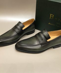 حذاء رسمي بيرلوتي رجالي بلون أسود