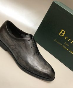 حذاء رجالي رسمي بيرلوتي بلون أسود