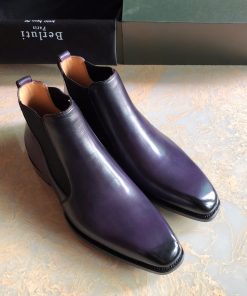 حذاء رسمي Berluti بيرلوتي كحلي اللون