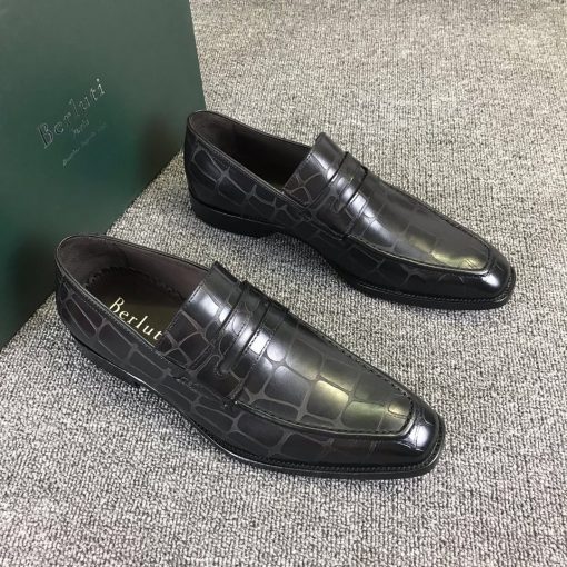 حذاء بيرلوتي Berluti رسمي بلون أسود