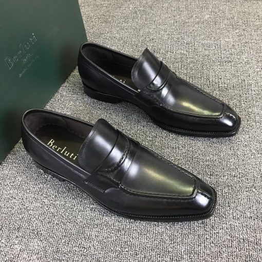 حذاء بيرلوتي Berluti رسمي أسود اللون