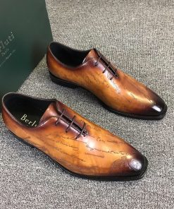 حذاء رسمي بيرلوتي بلون بني رائع