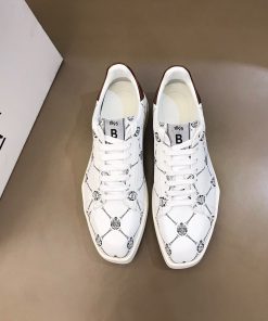 حذاء سبور بيرلوتي بلون أبيض