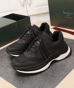 حذاء Berluti بيرلوتي سبور رائع باللون الأسود