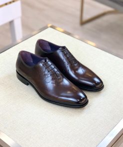 حذاء رسمي Berluti بيرلوتي رائع بلون بني غامق