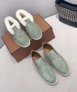 حذاء لورو بيانا نسائي سبور بلون أخضر