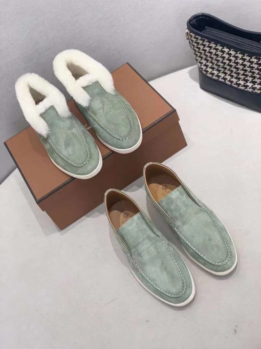 حذاء لورو بيانا نسائي سبور بلون أخضر
