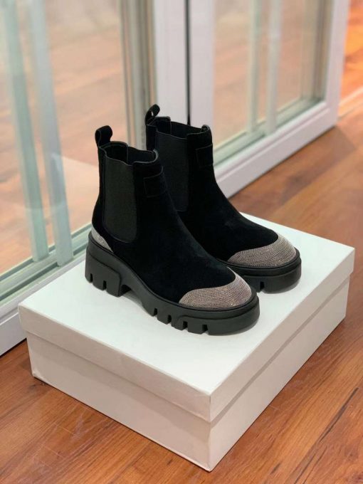 حذاء برونيلو كوتشينيلي للنساء بلون أسود