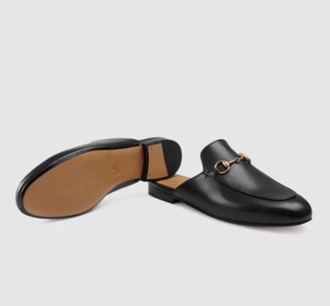 حذاء جوتشي رجالي مقاس 43 مصنوع من الجلد الطبيعي الفاخر