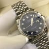 ساعة رولكس ديت جست بالتاريخ أرضيه لون أزرق للرجال مقاس 41
