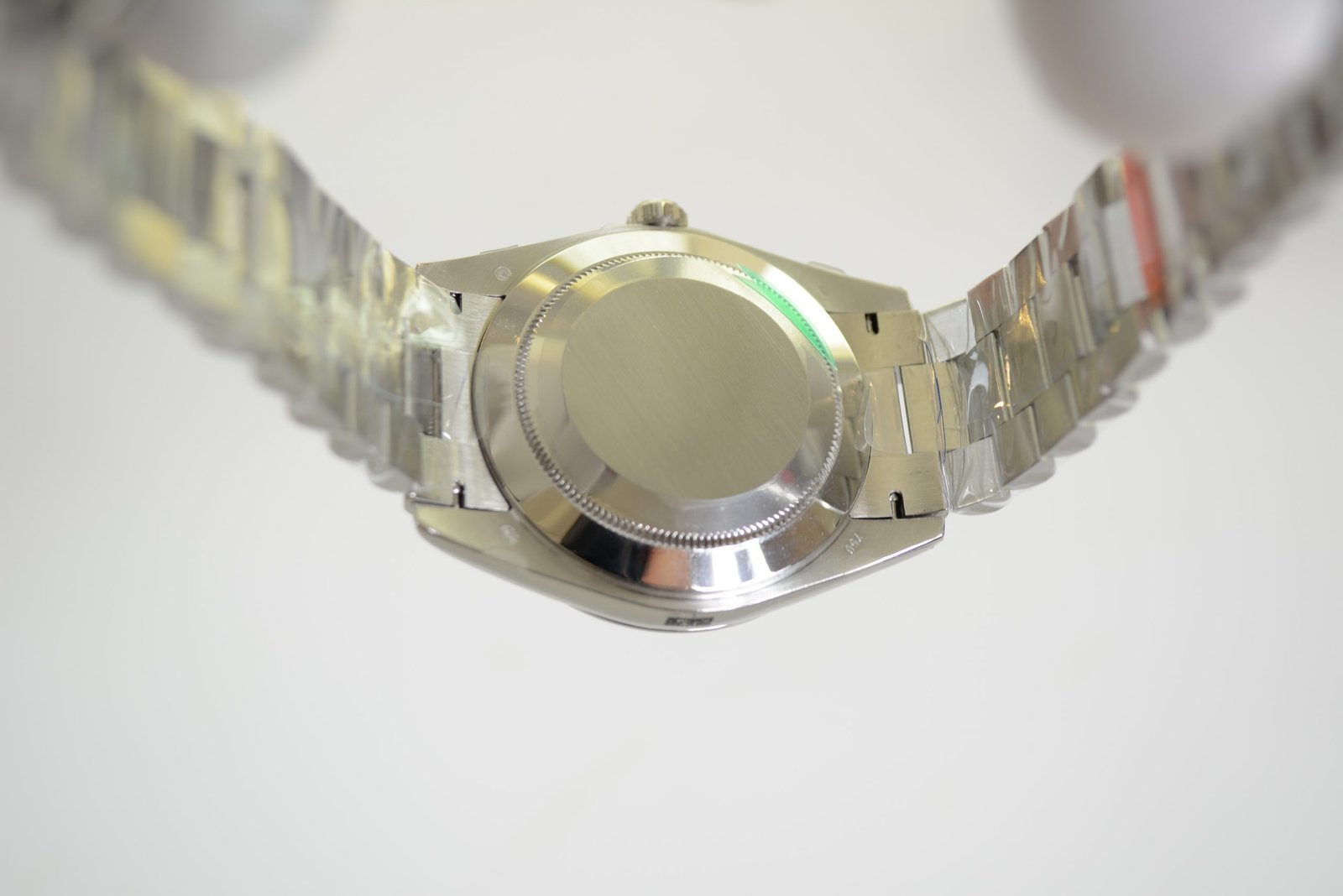 ساعة رولكس داي ديت بالتاريخ والأيام أرضيه لون أبيض للرجال مقاس 40 Rolex - الصورة 8