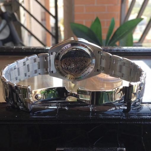 ⁦ساعة رولكس ديت جست بالتاريخ أرضيه لون بنفسجي مقاس 36 Rolex⁩ - الصورة ⁦5⁩